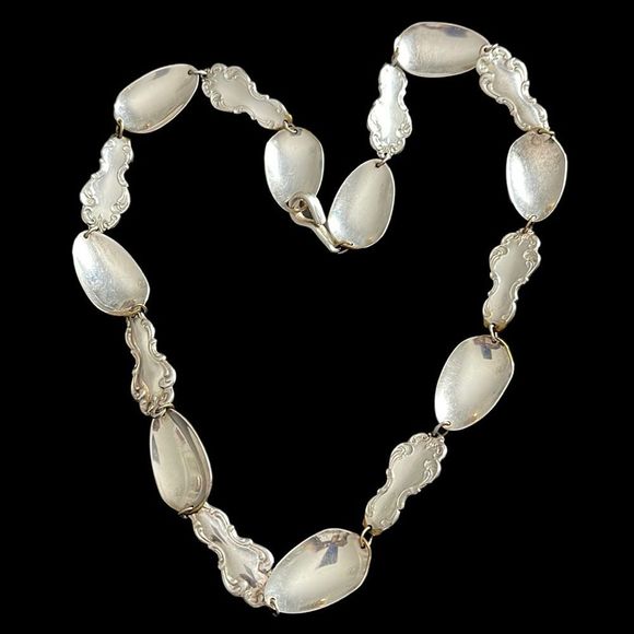 Vintage Oneida Spoon Link Necklace - Picture 2 of 13